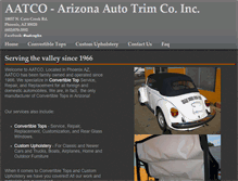 Tablet Screenshot of aatcophx.com